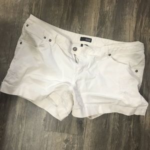 A.N.A white denim shorts